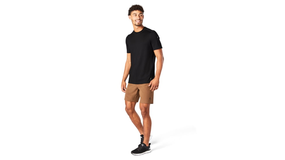 Smartwool Merino Sport 150 Tech Tee - Mens - Mens, Black, Large, SW015161001L