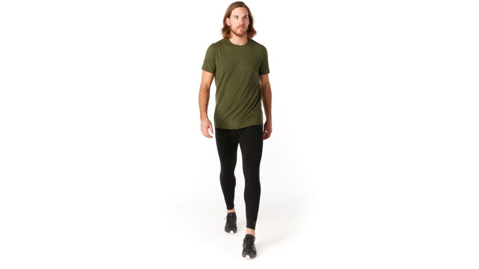 Smartwool Merino Sport 150 Tee - Mens, Moss Green Heather, 2XL, SW016136B45-XXL
