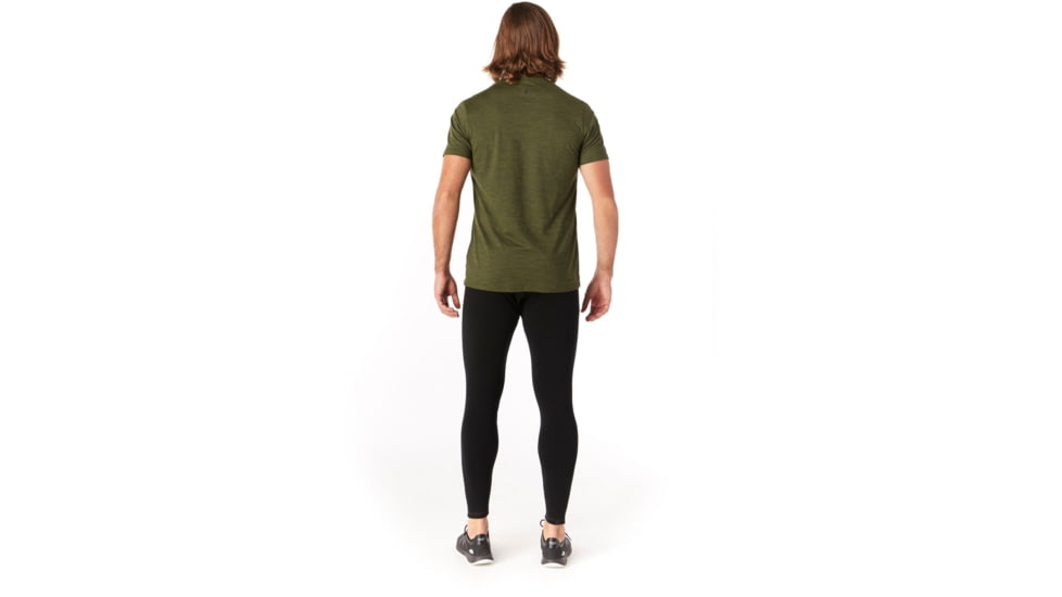 Smartwool Merino Sport 150 Tee - Mens, Moss Green Heather, 2XL, SW016136B45-XXL
