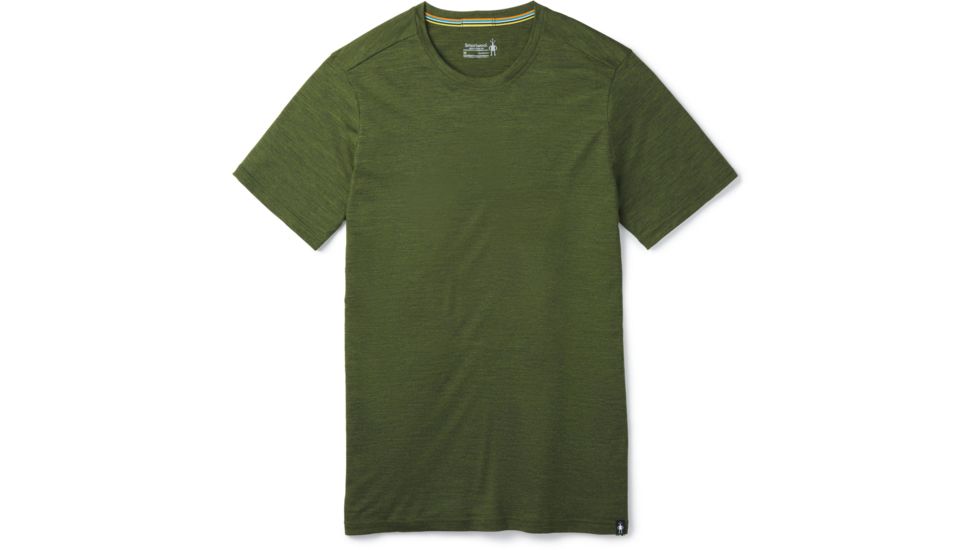 Smartwool Merino Sport 150 Tee - Mens, Moss Green Heather, 2XL, SW016136B45-XXL