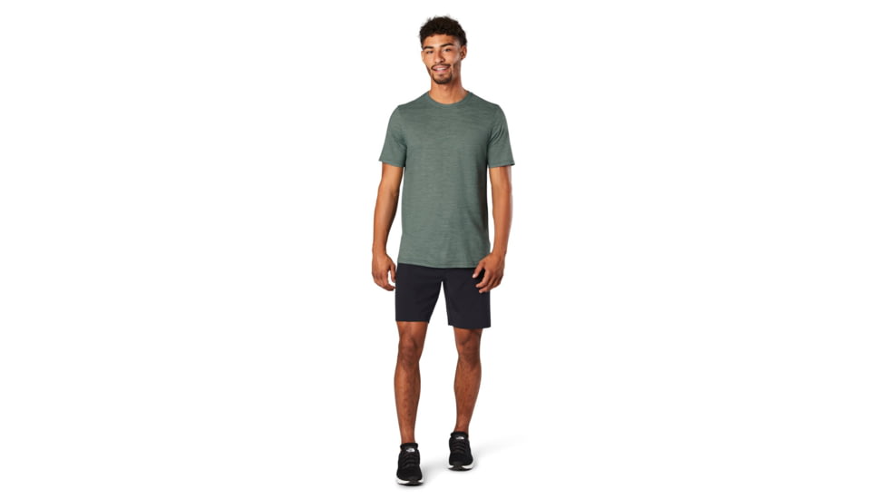 Smartwool Merino Sport 150 Tee - Mens, Sage Heather, Small, SW016136F72S