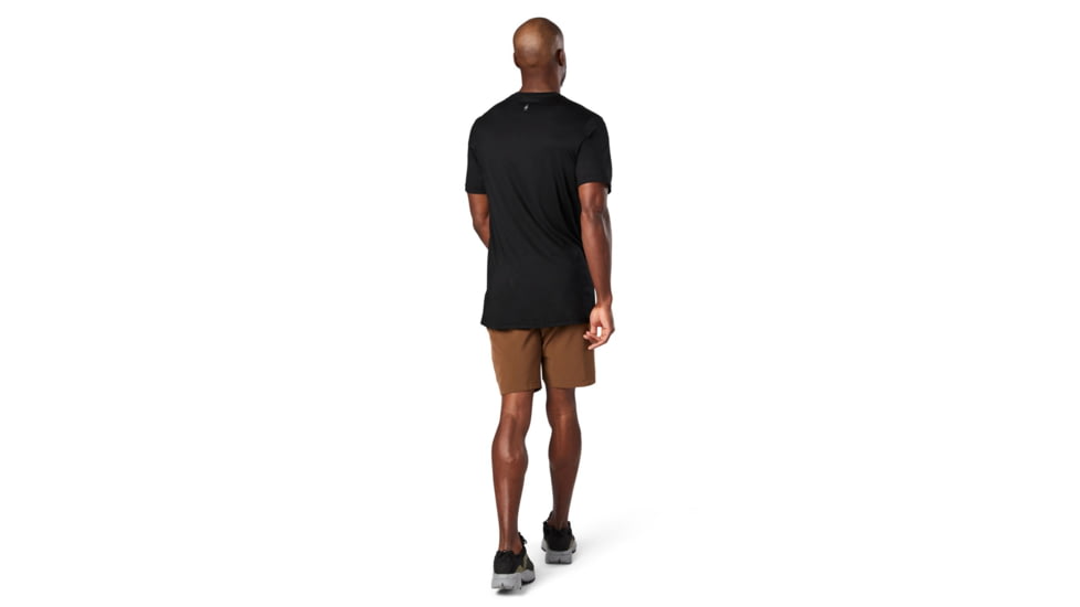 Smartwool Merino Sport 150 Two Peaks Graphic Tee - Mens, Black, Medium, SW000793001M