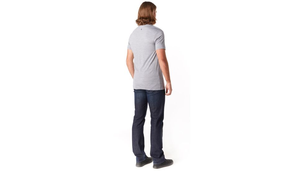 Smartwool Merino Sport 150 Winter Workhorse Tee - Mens, Light Gray Heather, Small, SW019020545-S