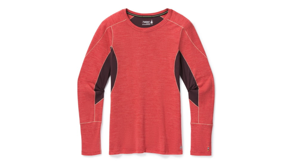 Smartwool Merino Sport 250 Long Sleeve Crew - Womens, Masala Heather, Large, SW019250D43-L