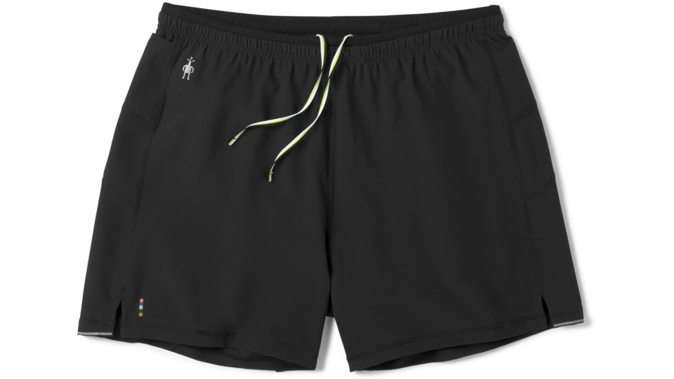 Smartwool Merino Sport Lined 5in Short - Mens, Black, Large, SW000374001-L