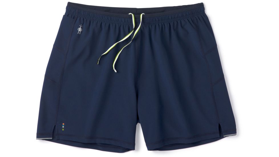 Smartwool Merino Sport Lined 5in Short - Mens, Deep Navy, Small, SW000374092-S