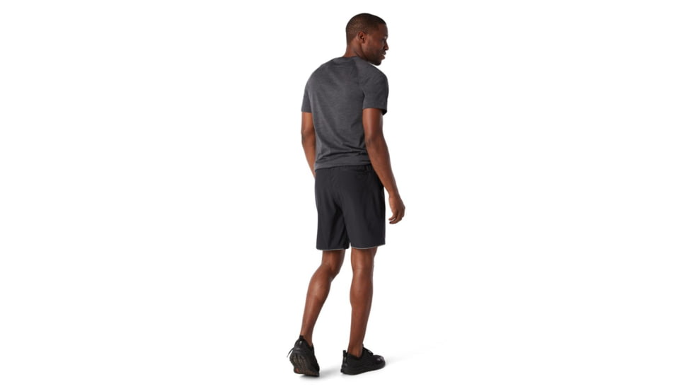Smartwool Merino Sport Lined 8in Short - Mens, Black, Small, SW016558001S