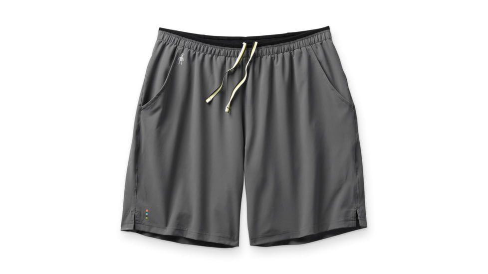 Smartwool Merino Sport Lined 8in Short - Mens, Medium Gray, Small, SW016253052S
