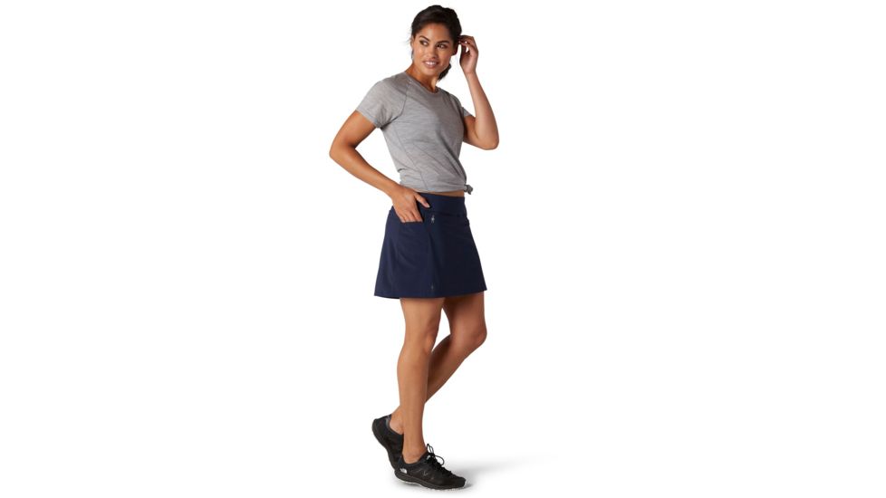Smartwool Merino Sport Lined Skirt - Womens, Deep Navy, Medium, SW016217092-M