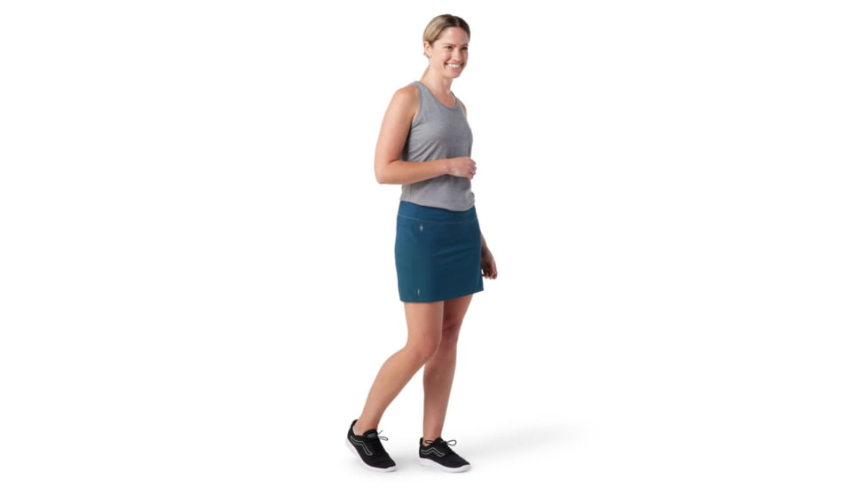 Smartwool Merino Sport Lined Skirt - Womens, Twilight Blue, Extra Small, SW016606G74XS