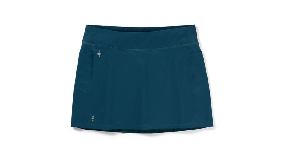 Smartwool Merino Sport Lined Skirt - Womens, Twilight Blue, Extra Small, SW016606G74XS