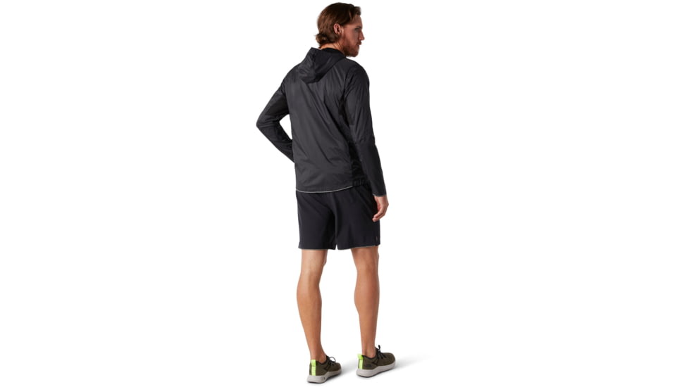 Smartwool Merino Sport Ultra Light Hoodie - Mens, Black, Small, SW000380001-S