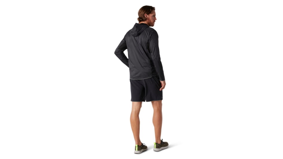 Smartwool Merino Sport Ultra Light Hoodie - Mens, Black, Medium, SW016561001M