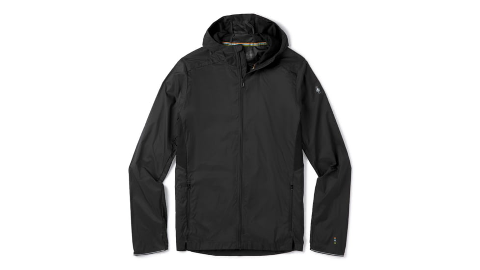 Smartwool Merino Sport Ultra Light Hoodie - Mens, Black, Medium, SW016561001M