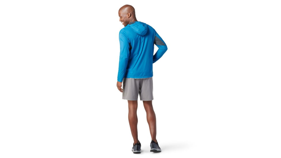 Smartwool Merino Sport Ultra Light Hoodie - Mens, Light Neptune Blue, Large, SW016561J44L