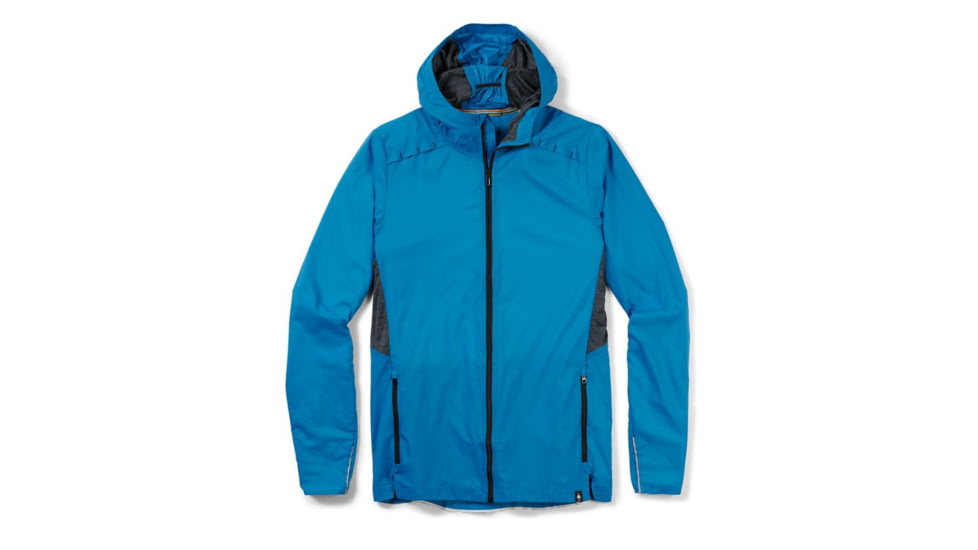 Smartwool Merino Sport Ultra Light Hoodie - Mens, Light Neptune Blue, Large, SW016561J44L