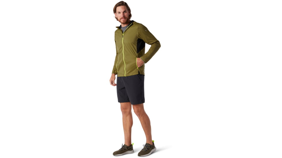 Smartwool Merino Sport Ultra Light Hoodie - Mens, Military Olive, Small, SW000380D11-S