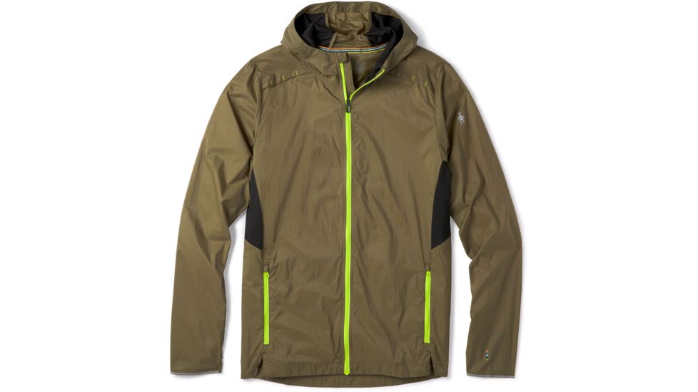 Smartwool Merino Sport Ultra Light Hoodie - Mens, Military Olive, Small, SW000380D11-S