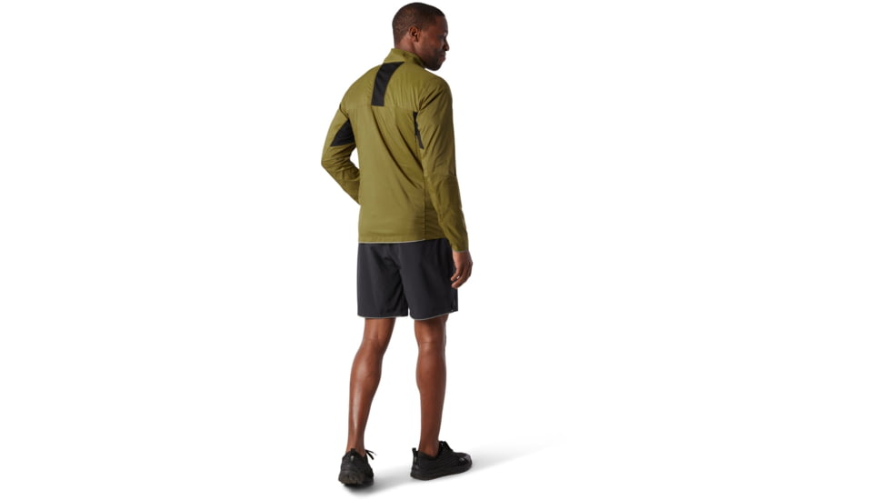 Smartwool Merino Sport Ultra Light Jacket - Mens, Military Olive, Medium, SW000379D11-M