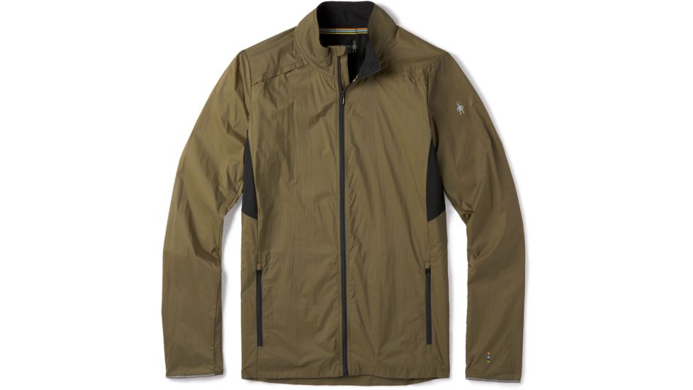 Smartwool Merino Sport Ultra Light Jacket - Mens, Military Olive, Medium, SW000379D11-M