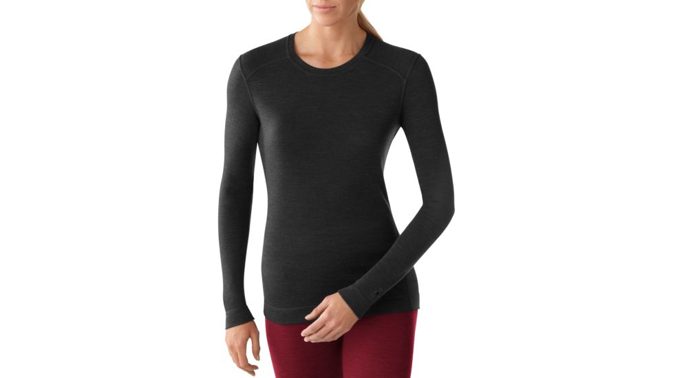 Smartwool NTS Mid 250 Crew - Women's-Black-Large