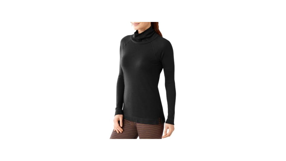 Smartwool NTS 250 Turtle Sweater - Womens, Charcoal Heather, Extra Small, SW0NP234010XS