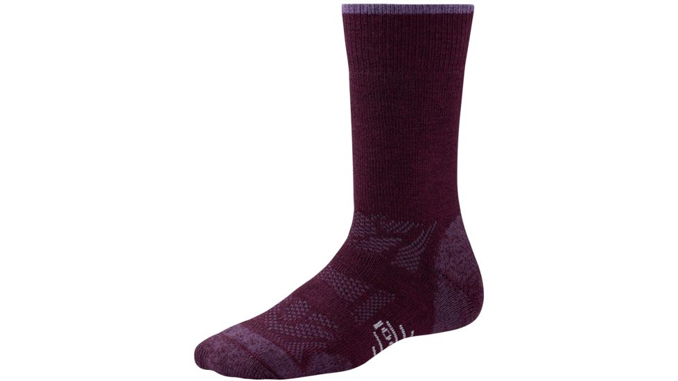 Smartwool Outdoor Sport Medium Crew Sock - Women's-Aubergine-Large