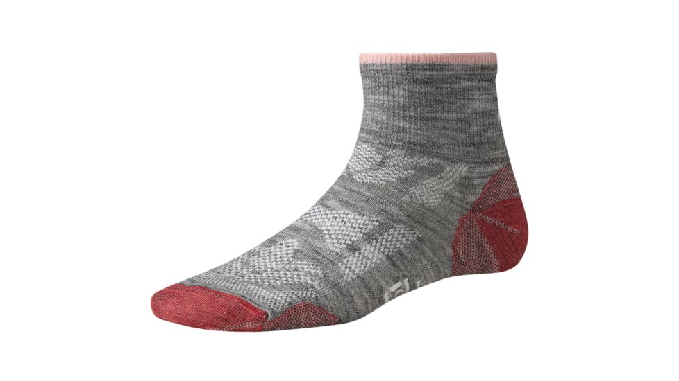 Smartwool Outdoor Sport Ultra Light Mini Sock - Women's-Light Grey-Small