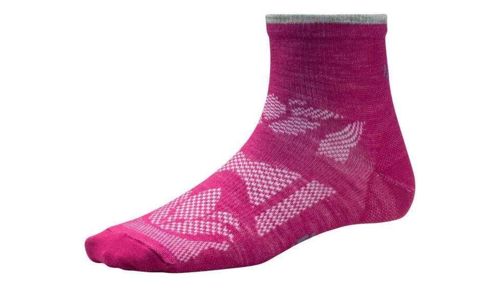 Smartwool Outdoor Sport Ultra Light Mini Sock - Womens-Berry-Small