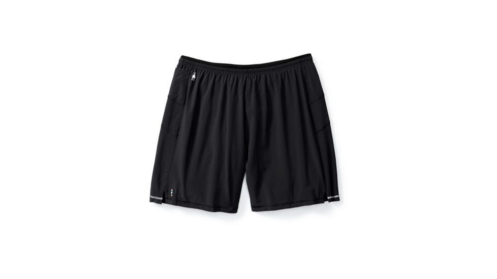 Smartwool PhD 7in Short Mens, Black, L SW016008001-L