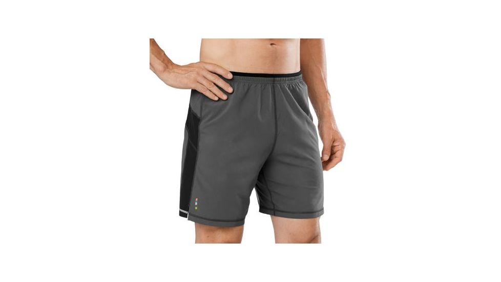 Smartwool PhD 7in Short Mens, Graphite, L SW016008018-L