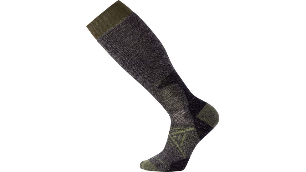 Smartwool PhD Hunt Heavy Over The Calf Sock - Men's-Black-Large
