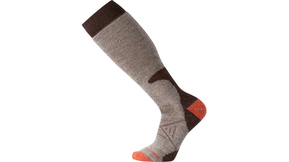 Smartwool PhD Hunt Heavy Over The Calf Sock - Men's-Taupe-Medium