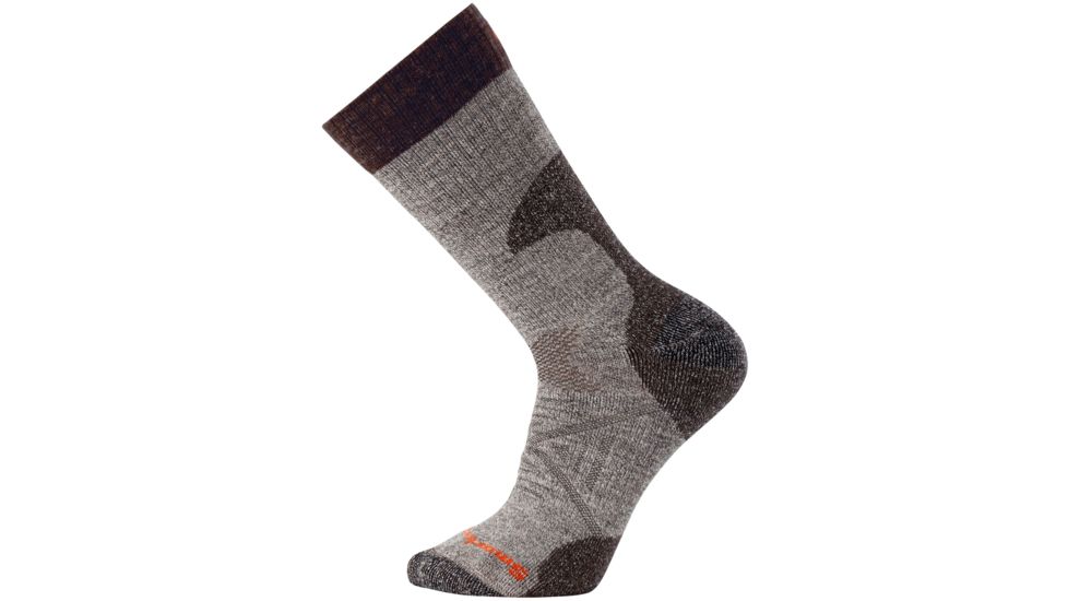 Smartwool PhD Hunt Medium Crew - Unisex, Taupe, Medium, SW001357236-M