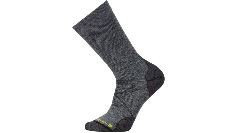 Smartwool PhD Nordic Medium Sock - Men's-Medium Gray-Large