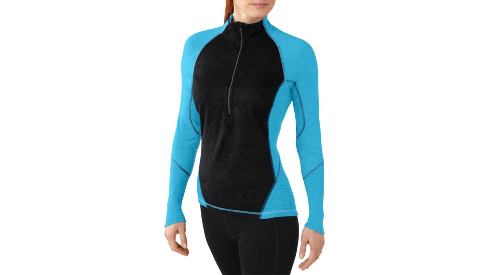 PhD NTS Light 195 Wind Zip T - Womens -Horizon Blue-X-Small