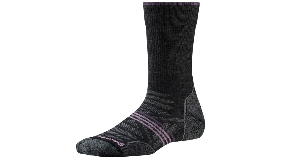 Smartwool PhD Outdoor Light Crew - Women's, Charcoal, Small, SW001311003-S