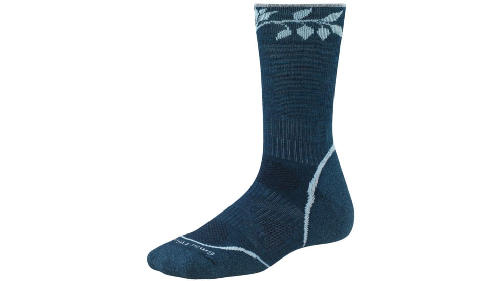Smartwool PhD Outdoor Light Crew Sock - Women's-Deep Sea-Small