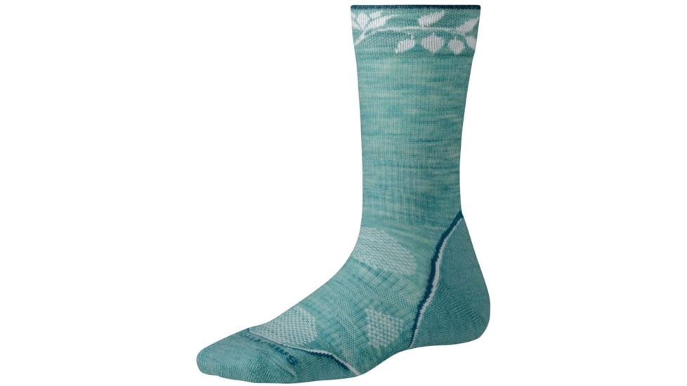 Smartwool PhD Outdoor Light Crew Sock - Women's-Small-Mineral