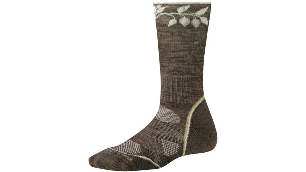 Smartwool PhD Outdoor Light Crew Sock Clearance - Women's-Taupe-Medium