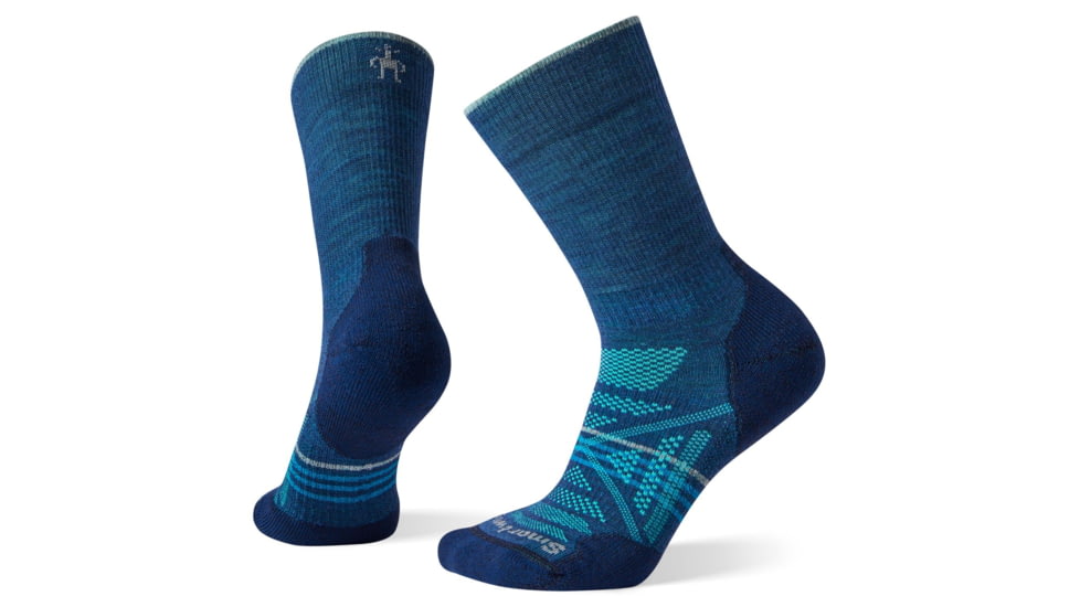 Smartwool PhD Outdoor Light Crew Socks - Womens, Alpine Blue, Medium, SW001311B25-M