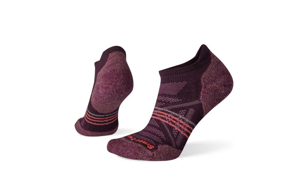 Smartwool PhD Outdoor Light Micro Socks - Womens, Bordeaux, Medium, SW001306590-M