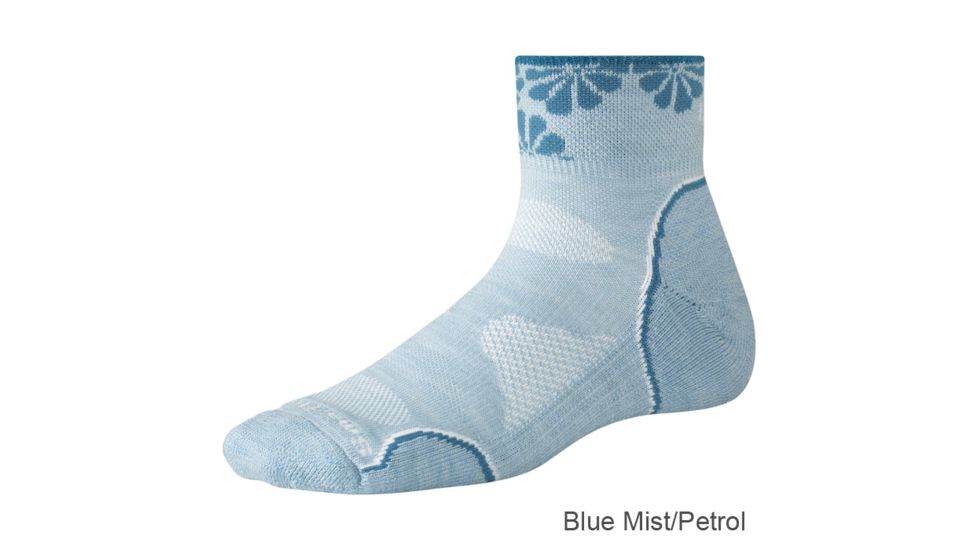 Smartwool PhD Outdoor Light Mini Sock - Women's - Blue Petrol LClearance