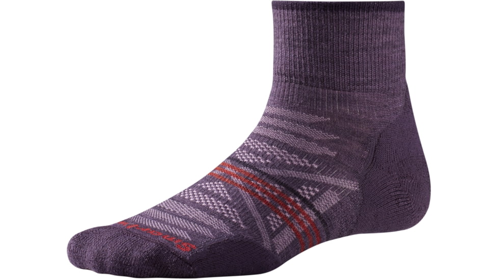 Smartwool PhD Outdoor Light Mini Sock - Women's-Desert Purple-Small