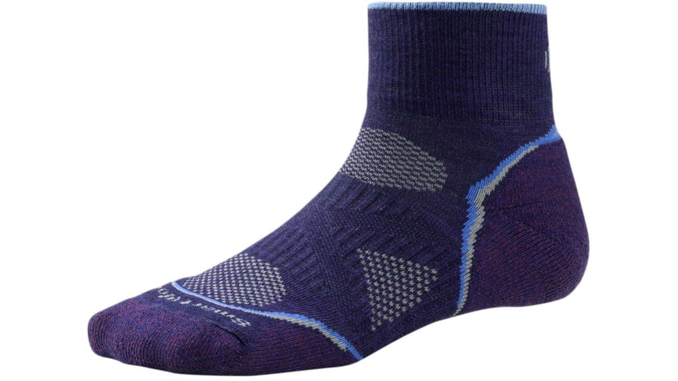 Smartwool PhD Outdoor Light Mini Sock - Women's-Imperial Purple-Medium