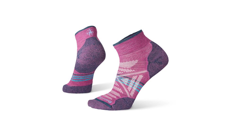 Smartwool PhD Outdoor Light Mini Socks - Womens, Meadow Mauve, Large, SW001307A22-L