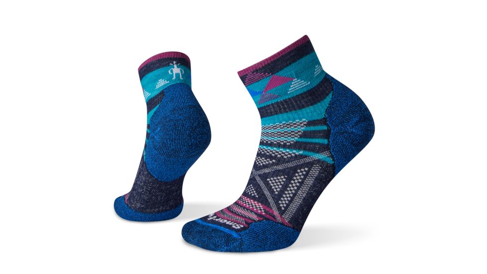 Smartwool PhD Outdoor Light Pattern Mini Socks - Womens, Deep Navy, Small, SW001226092-S