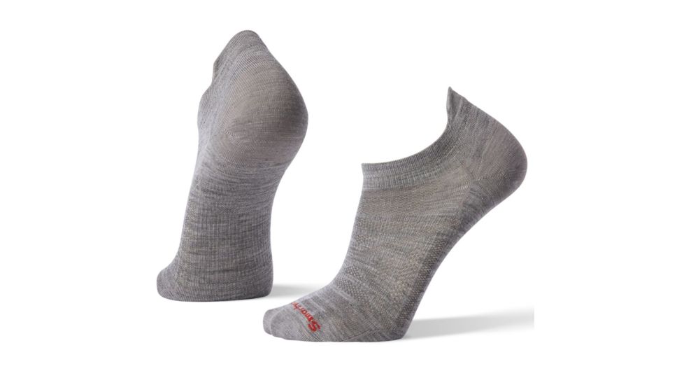 Smartwool PhD Outdoor Ultra Light Micro Socks, Light Gray, Large, SW001411039-L