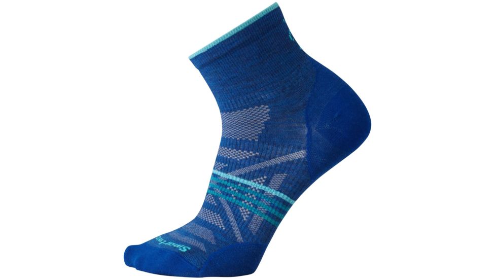 Smartwool PhD Outdoor Ultra Light Mini Sock - Women's-Dark Blue-Medium