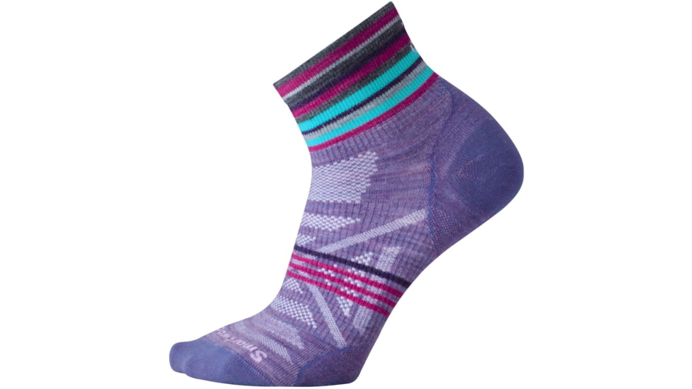 Smartwool PhD Outdoor Ultra Light Mini Sock - Women's-Lavender-Small